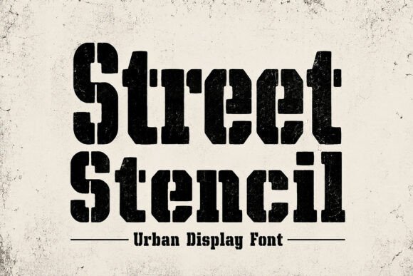 Bring Urban Edge to Your Designs with Street Stencil