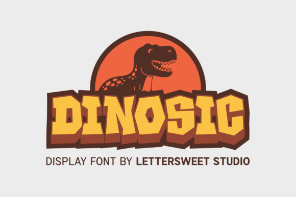 Bring Your Designs to Life with Dinosic: A Bold and Playful Font