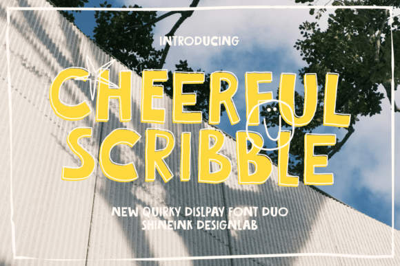 Cheerful Scribble: A Strategic Font Duo for Creative and Engaging Designs