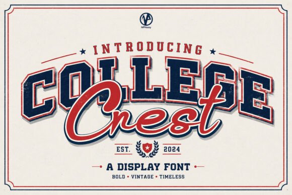 College Crest: A Strategic Font for Impactful Branding and Design