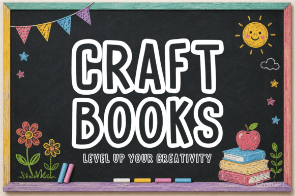 Discover Craft Books: A Bold and Cheerful Display Font for Creative Projects