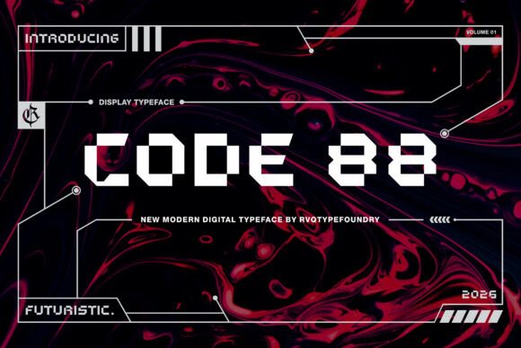 Discover the Versatility of Code 88 Font