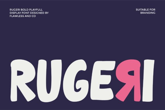 Embrace Boldness and Playfulness with Rugeri: A Font for the Modern Creator
