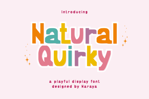 Embrace Creativity with Natural Quirky Font