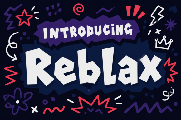 Embrace the Unconventional: Why Reblax Stands Out as a Bold and Dynamic Display Font