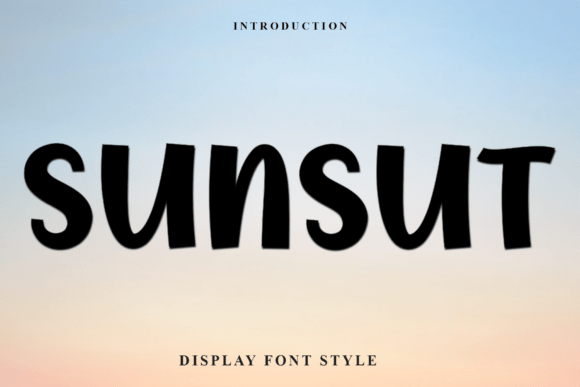 Enchant Your Holiday Designs with Sunsut: A Festive and Merry Typeface