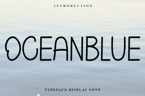 Enhance Your Designs with Oceanblue Font