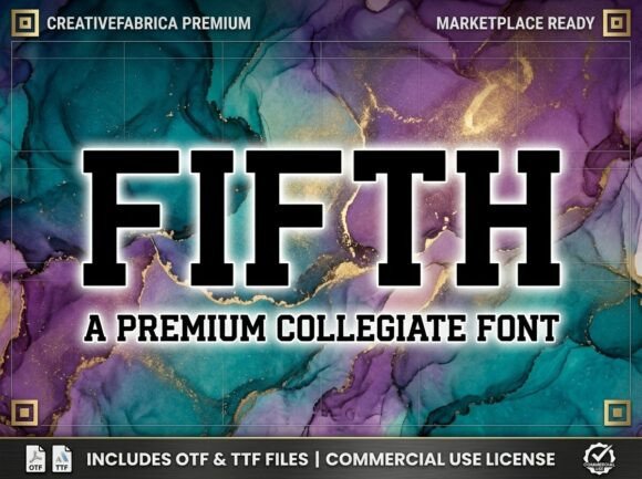 Fifth: A Bold and Artistic Display Font