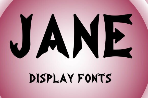 Jane: A Bold and Distinctive Decorative Display Font