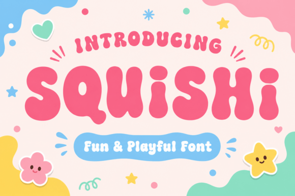 Meet Squishi: The Bubbly, Bold Font for Modern Design