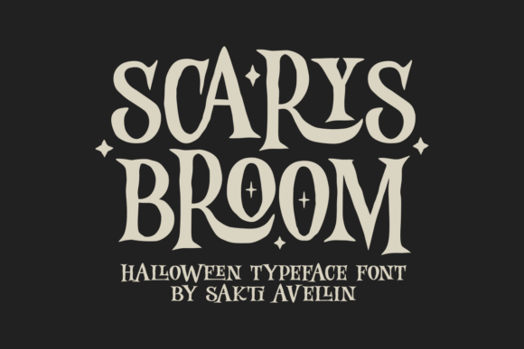 Scary’s Broom: A Charming and Versatile Display Font
